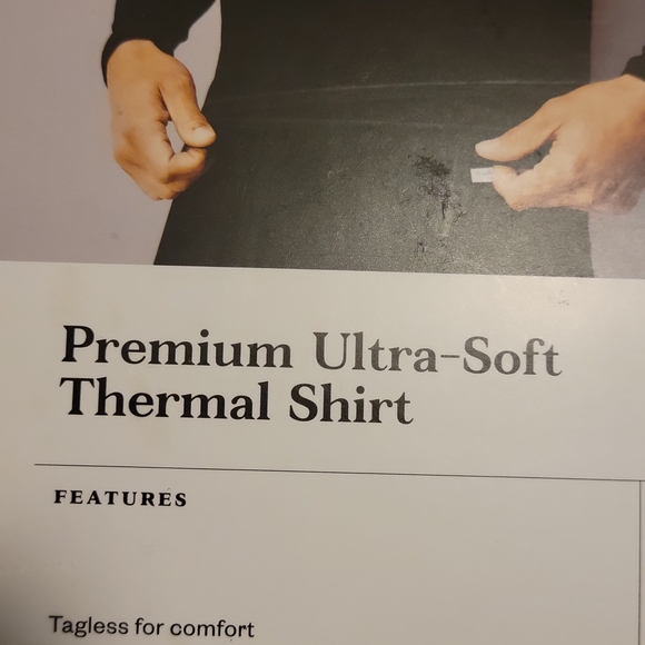Goodfellow & Co Other - Goodfellow & Co Men's Black Long Sleeve Premium Ultra-Soft Thermal Shirt Size XL
